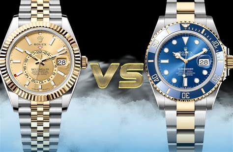 Rolex Submariner vs Sky